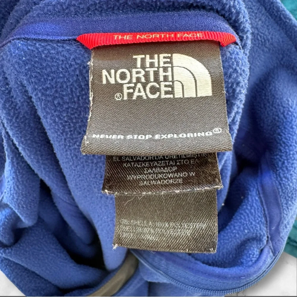 Men's THE NORTH FACE Flashdry Fleece Zipped Pullover Top‎ Jacket Size Large